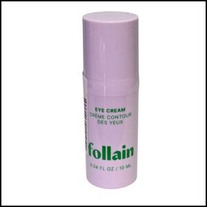 Follain Eye Cream Creme Contour Des Yeux 10 ML 0.34 FL OZ Travel